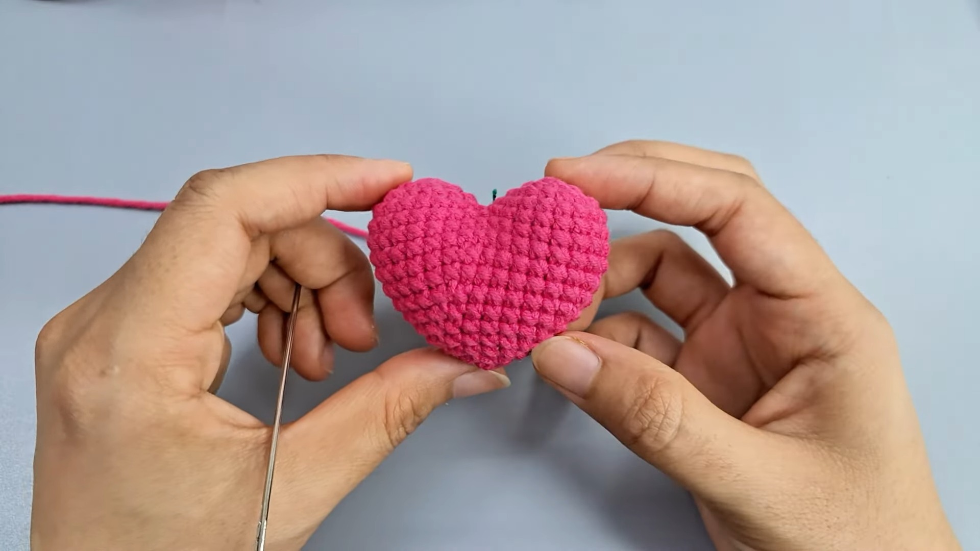 Easy Crochet Hello Kitty with Heart Keychain: Step-by-Step Guide for Beginners