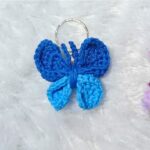 Crochet Butterfly Keychain Pattern – Step-by-Step Guide