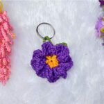 Beginner's Guide to Making a Crochet Flower Keychain