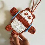 Crochet Panda Souvenir Keychain - Step-by-Step Guide