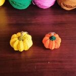 Crochet a Cute Pumpkin Keychain Pattern