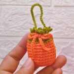 Stylish Crochet Bag Keychain Pattern