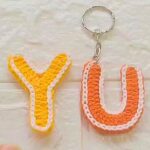 Crochet Y and U Keychain Pattern