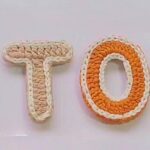 Crochet Letters T and O Keychain: Easy Step-by-Step Pattern