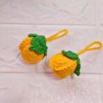 Create Your Own Crochet Carambola Fruit Keychain