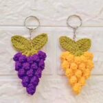 Crochet Grape Keychain: Easy Pattern for All Skill Levels