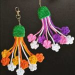 Crochet Octopus Keychain Motif Pattern