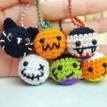 Crochet Mini Halloween Keychain Pattern