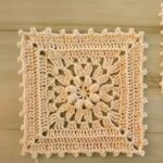 Easy Crochet Granny Square Coaster Tutorial