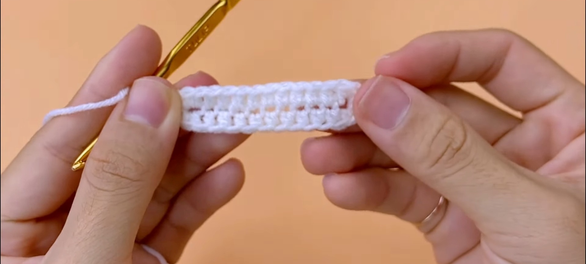 Crochet Ghost Halloween Ornament