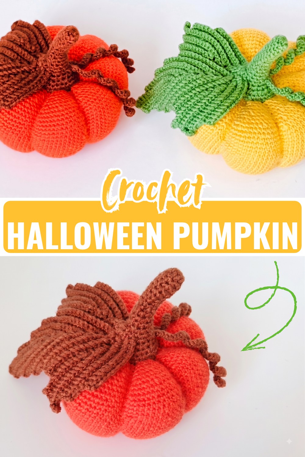Crochet Halloween Pumpkin Pattern for Seasonal Fun and Decorc