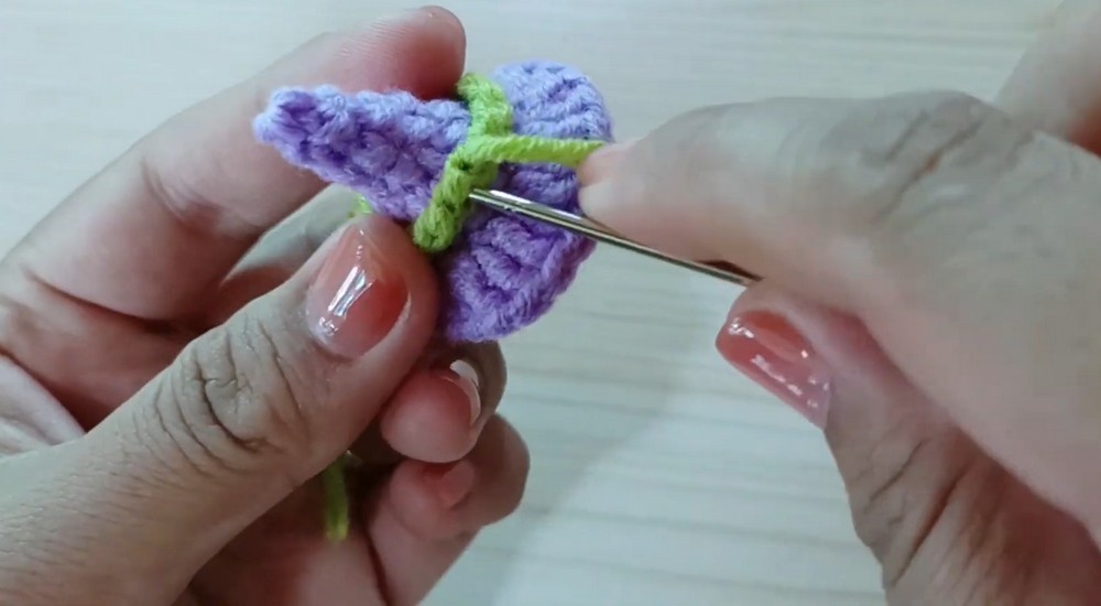 Stylish Crochet A Mini Witch Hat with Strap Wrap Tutorial