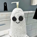 Adorable Crochet Ghost Hand Soap Cover Tutorial