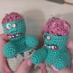 Cute Halloween Crochet Zombie Amigurumi Pattern