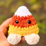 Crochet Candy Corn Jellycat Plushy Amigurumi Tutorial