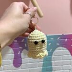 Easy Crochet No-Sew Glow-in-the-Dark Keychain Tutorial