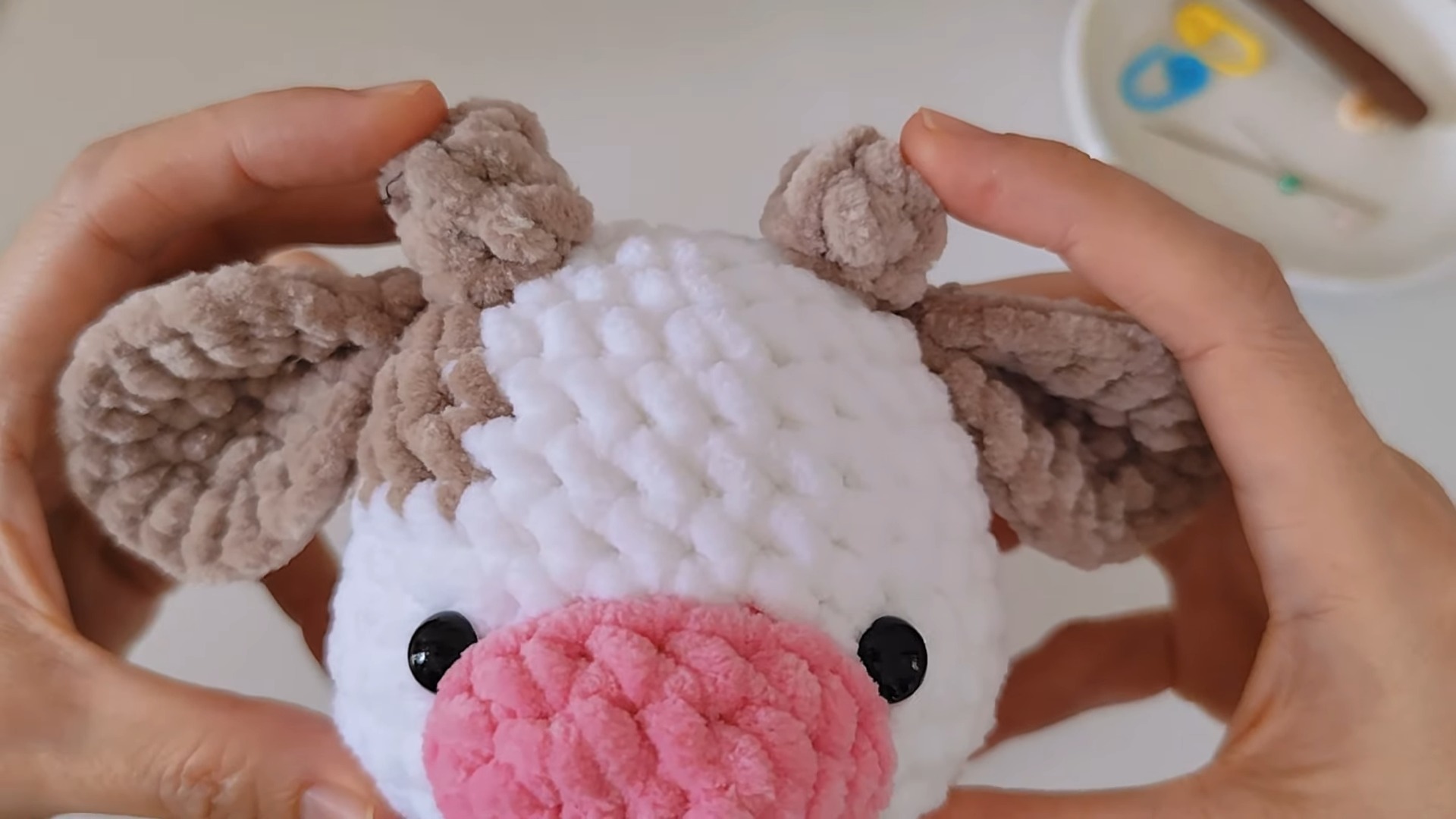 How to Crochet a Cow - Handmade Plush Toy