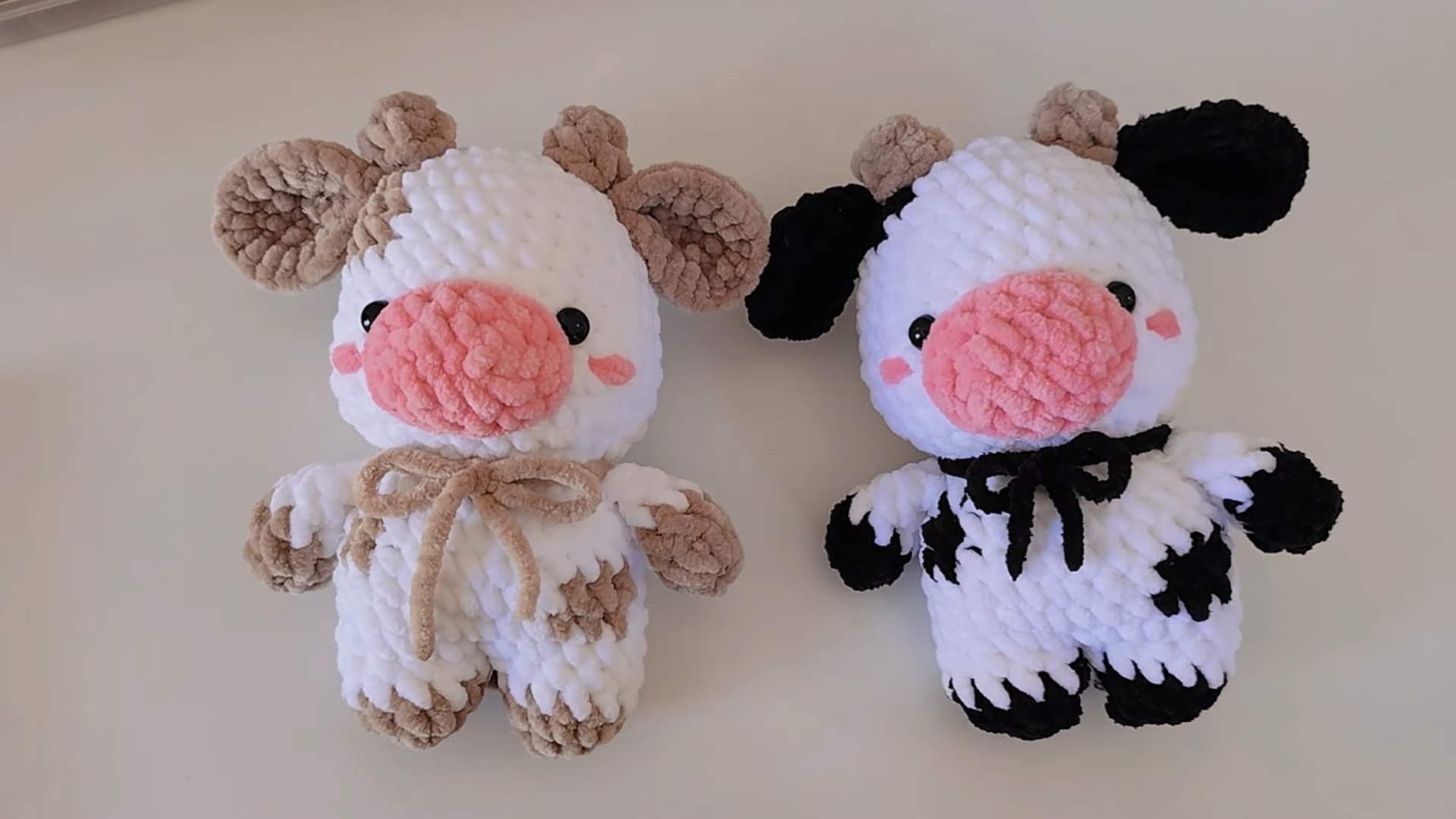 How to Crochet a Cow - Handmade Plush Toy