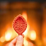 Crochet Autumn Leaf Pattern - 3 Easy Sizes for Appliques