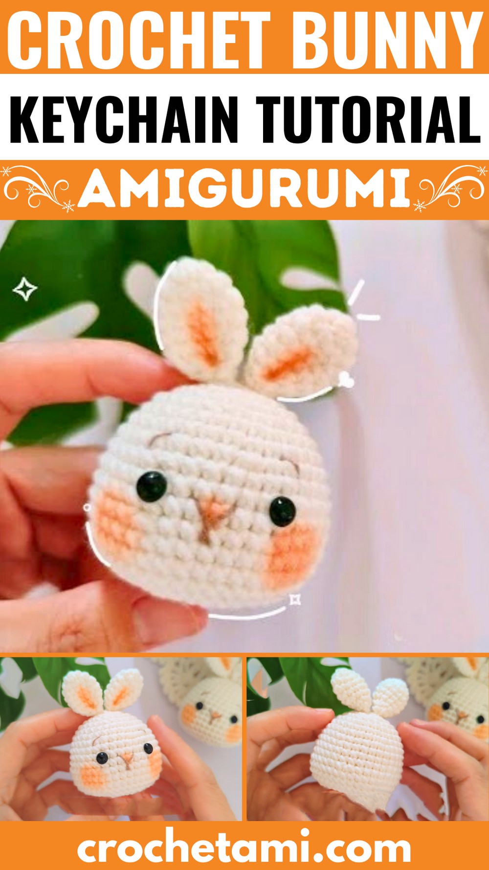 Crochet Bunny Keychain Tutorial – Handmade Accessories You’ll Love