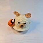 Crochet a Timeless Little Ghost Dog for Halloween