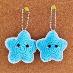 Crochet Star Charms Keychains – Stylish, Functional, and Easy-to-Make