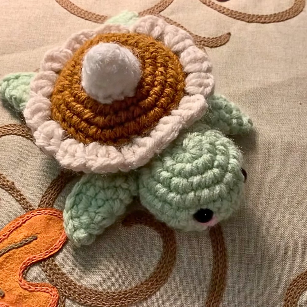 Adorable Crochet Pumpkin Pie Turtle Amigurumi Tutorial
