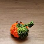 Simple and Versatile Crochet Pumpkin Keychain with Step-by-Step Tutorial
