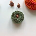 Crochet Checkered Pumpkin Pattern for Handmade Thanksgiving Decoration