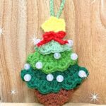 3D Crochet Christmas Tree Pattern - Layered Christmas Decor