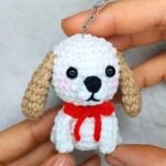Charming Crochet Mini Dog Pattern for Kid's Playing