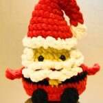Crochet a Festive Santa Plushie for Handmade Holiday Decoration or Gift