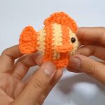 Cute and Practical Crochet Nemo Fish Keychain with Easy Instructions