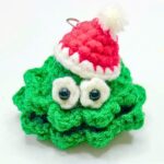 Easy Crochet Christmas Tree Keychain for Keys, Bags, and Holiday Gifts This Season