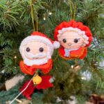 Easy-To-Crochet Festive Santa Claus Decoration Tutorial for the Holidays