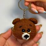 How To Crochet A Cute And Durable Bear Keychain For Bags Or Keys