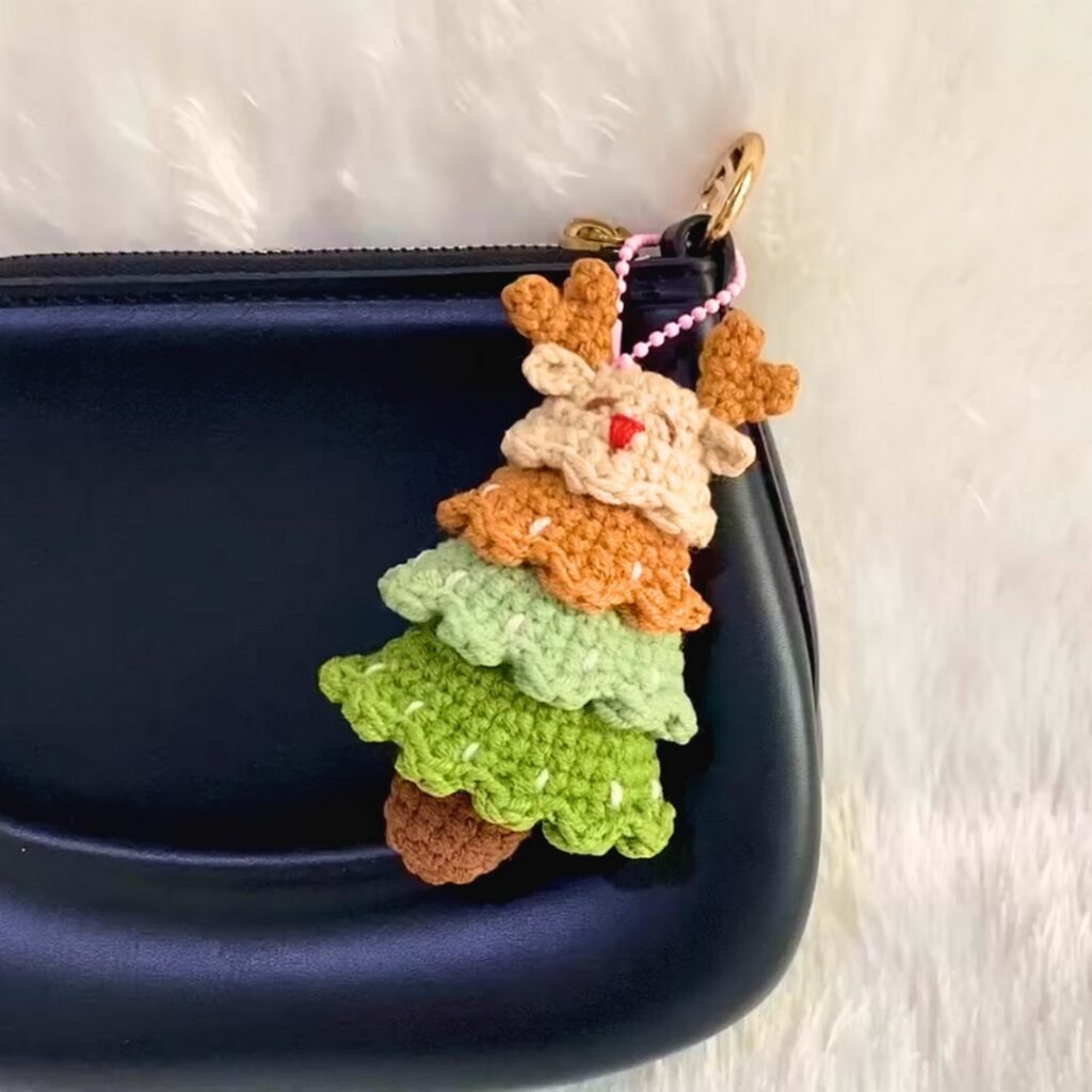 How To Crochet Reindeer Tree For Holiday Decor Or Gifting