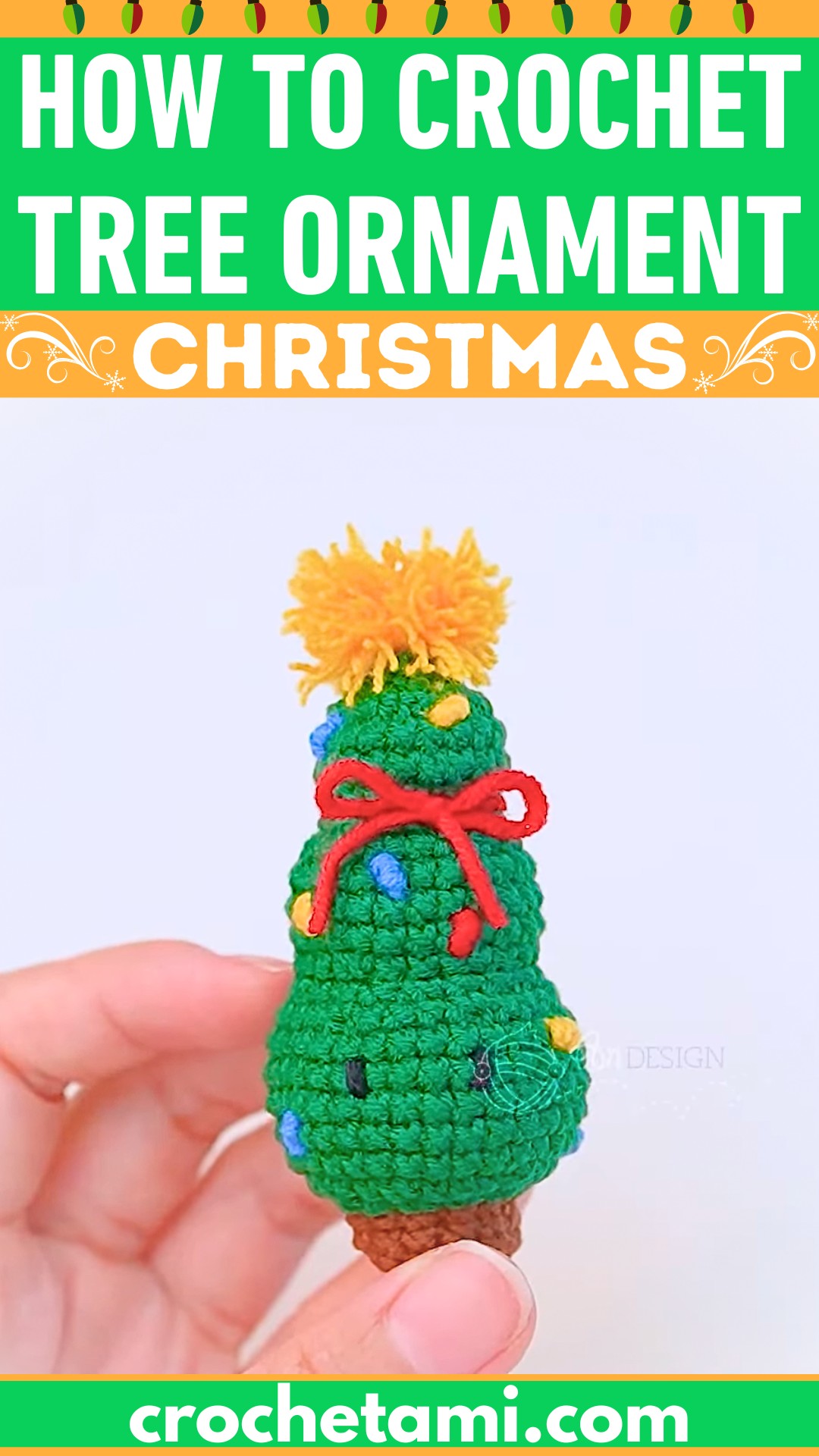 How to Crochet a Christmas Tree Ornament for Any Holiday Decor