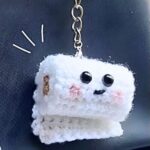 Crochet Toilet Paper Keychain Pattern for All Skill Levels