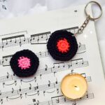 Step-by-Step Crochet Guide for Vinyl Record Keychain