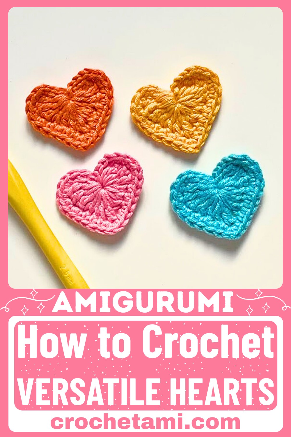 Crochet Little Hearts – Sweet Patterns for Versatile Style