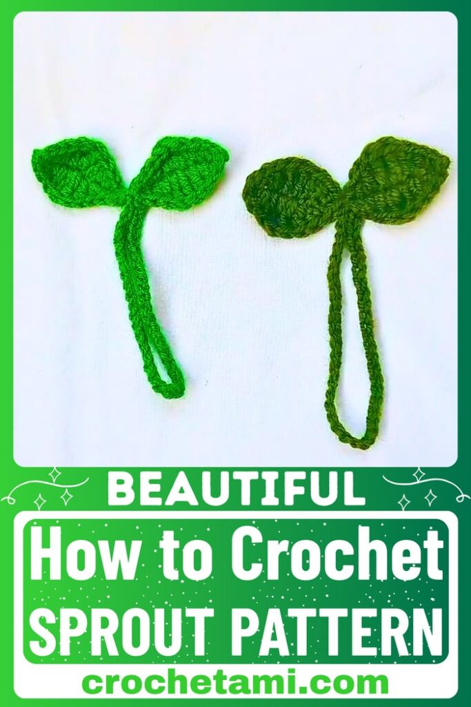 Sprout Pattern Crochet Sprout Pattern for Headphones Upgrade - Crochet Ami