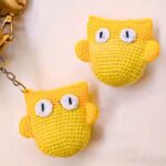 Crochet Owl Keychain – Cute & Beginner-Friendly