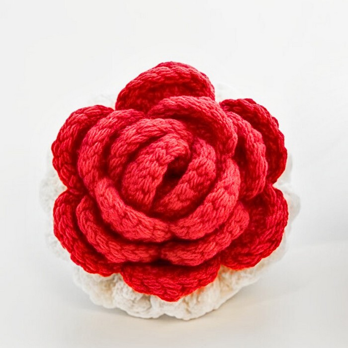 Special Crochet Rose Gift for Any Season or Holiday