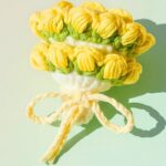 Spring Bouquet Crochet Flower – Beginner-Friendly Floral Coaster