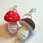 Beginner-Friendly Crochet Mushroom Keychain Pattern