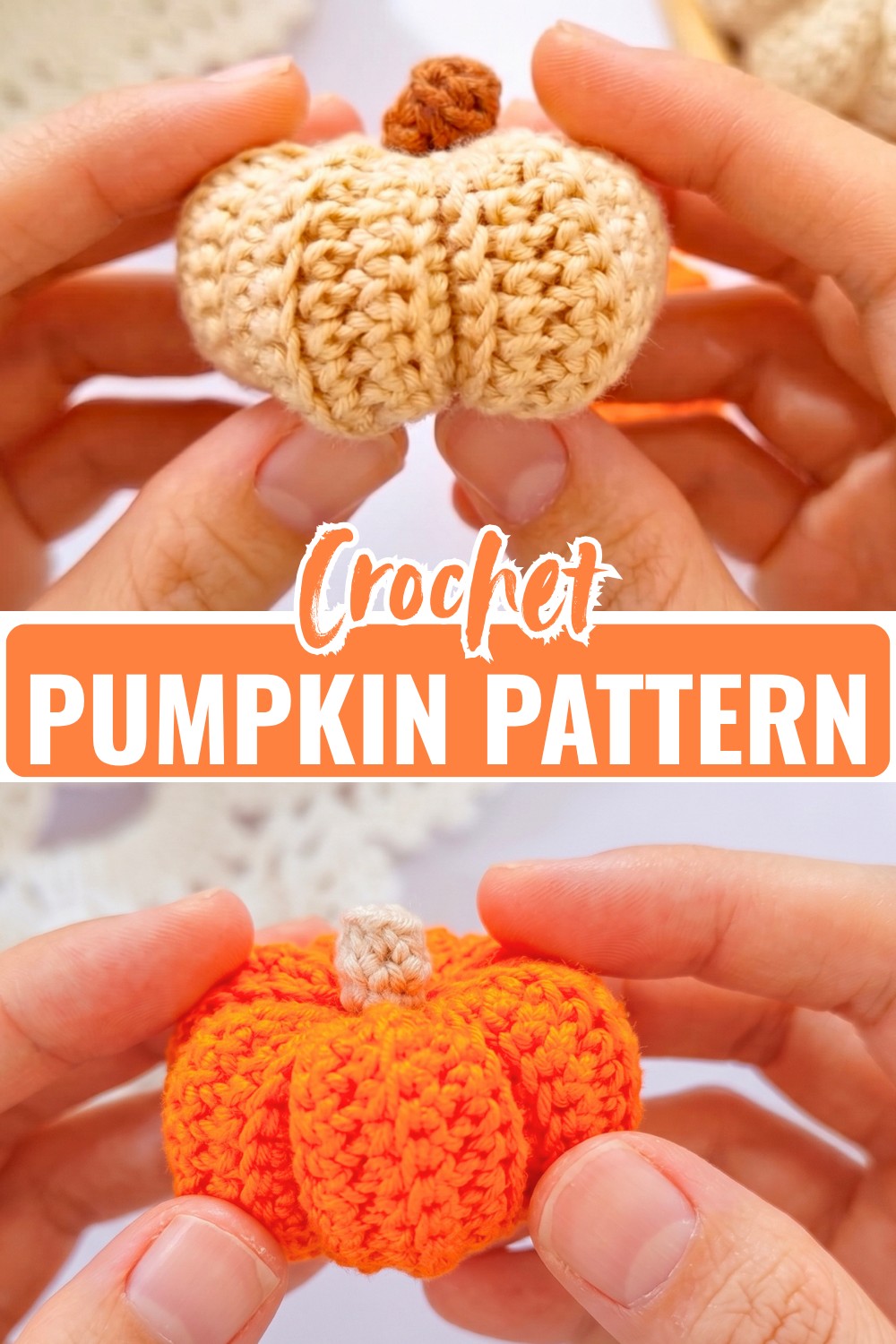 Free Crochet Pumpkin Pattern - Ribbed Fall Décor