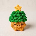 Crochet Christmas Tree Mushroom Amigurumi Pattern