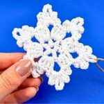 Crochet Snowflake Ornament Pattern – Easy Christmas Decoration