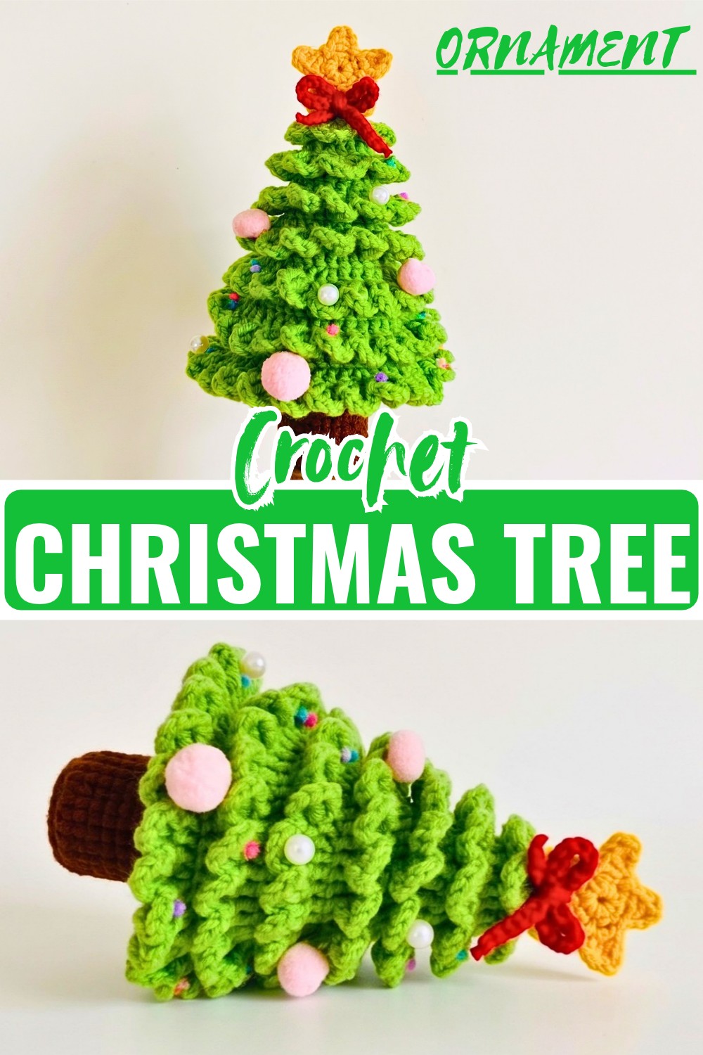 How to Crochet Christmas Tree Ornament – Handmade Decoration